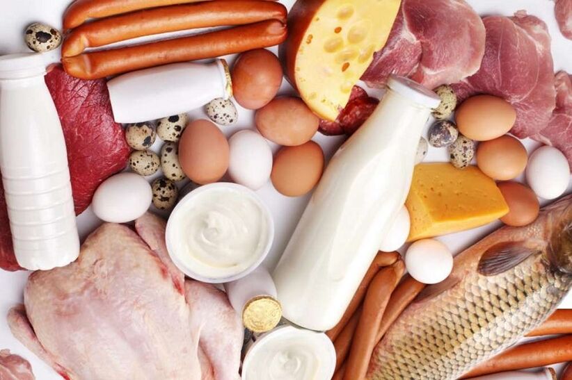 Aliments protéinés pour le régime Dukan